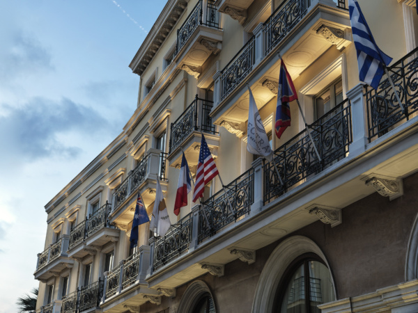 electra-palace-athens-hotel-exterior-flags-balcony