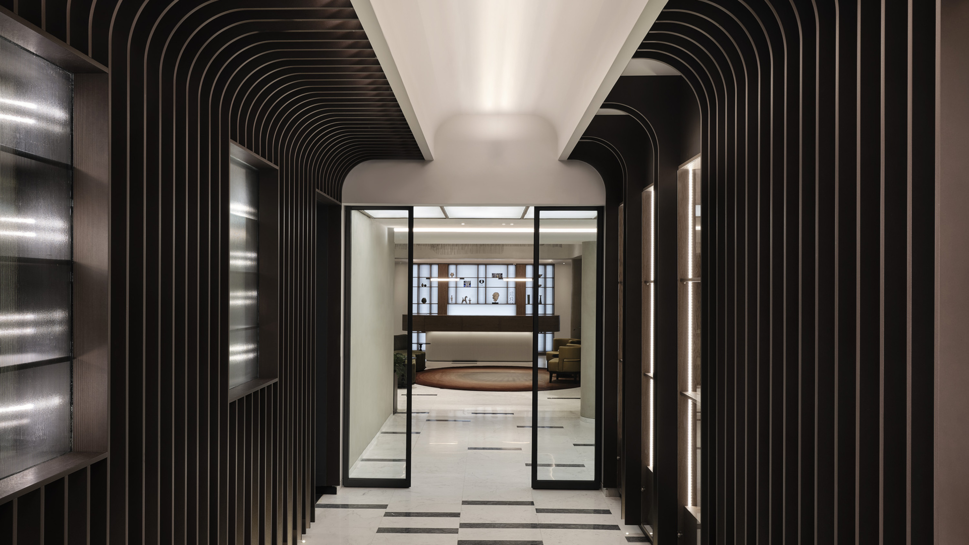 electra-rhythm-athens-hallway-design